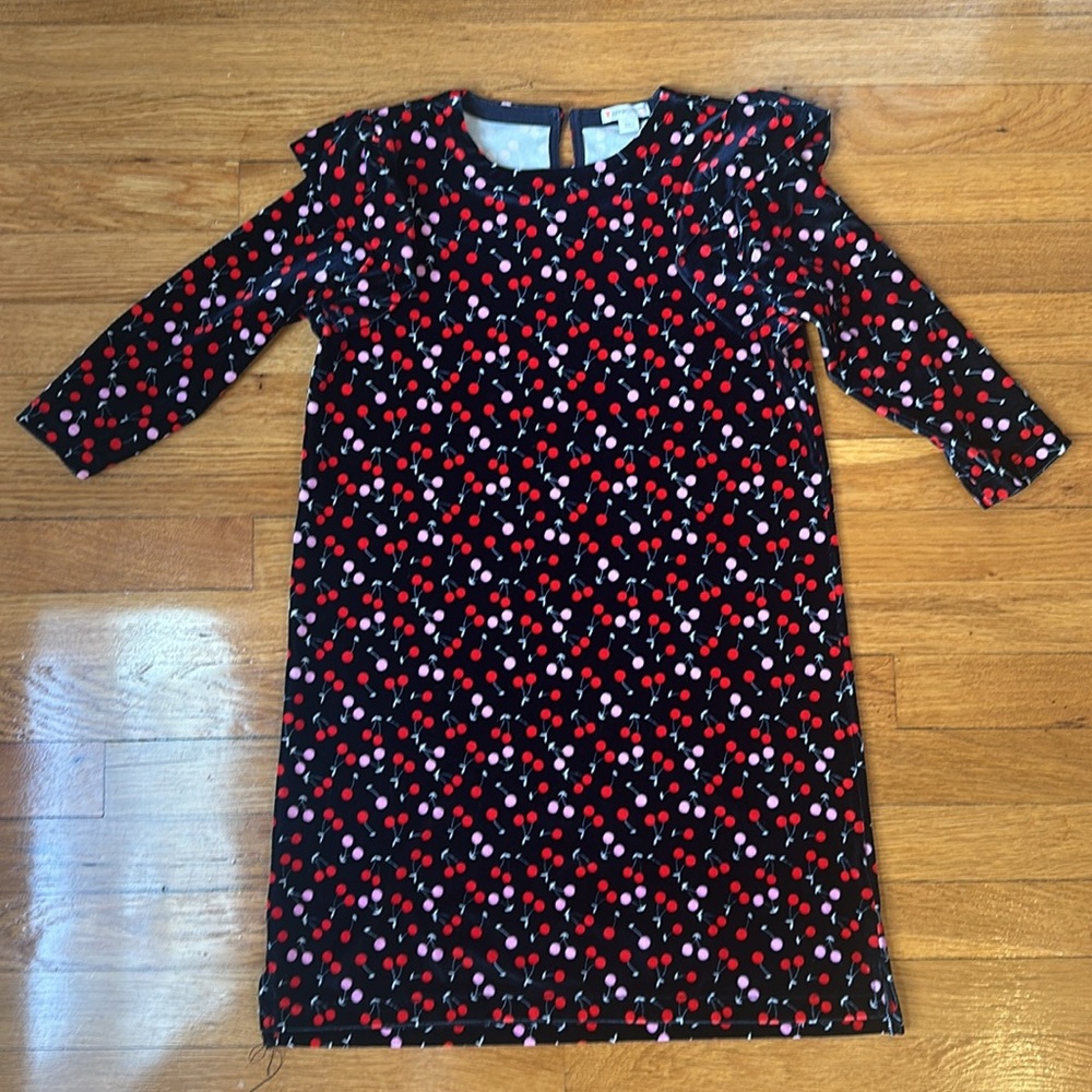 Black, pink, red softest dress CrewCuts, size 10